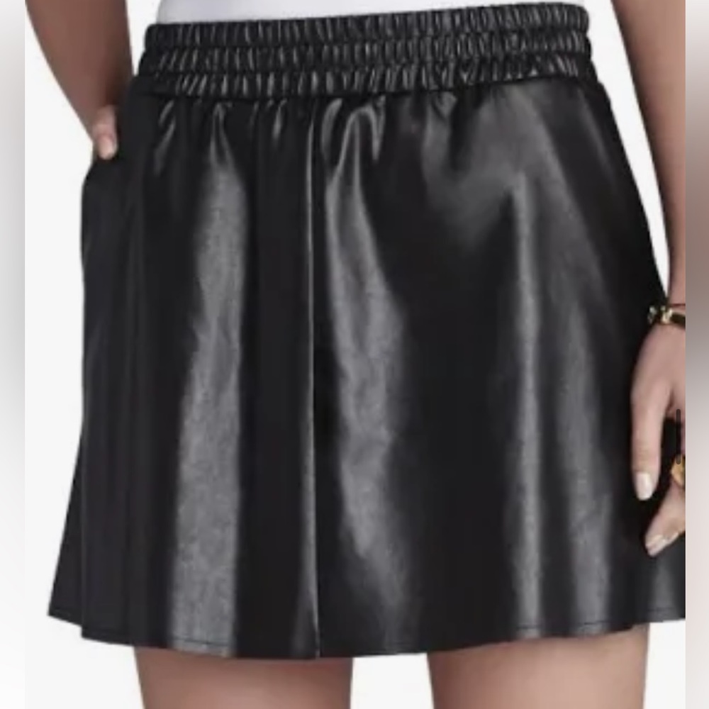 BCBG Generation Leather Skirt
